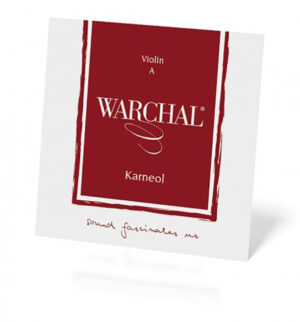 Encordado Warchal Karneol para Violín