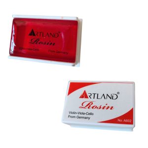 Alternative view of Resina rectangular rojiza para violín viola y cello