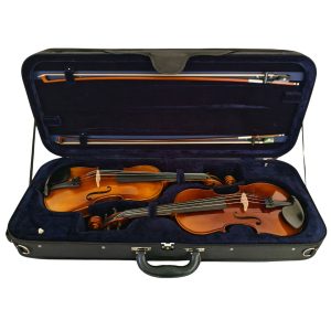 Estuche doble para dos violines