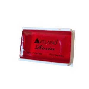 Resina rectangular rojiza para violín viola y cello