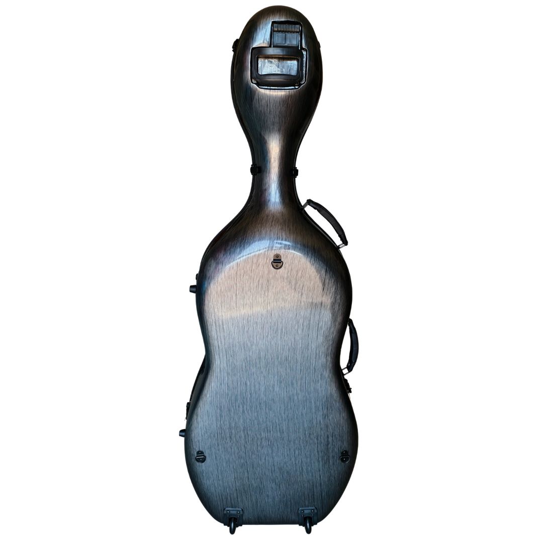 Estuche rígido ultraliviano para cello Blanco - Imagen 12