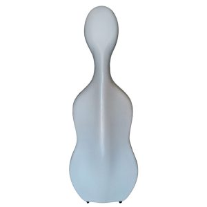 Estuche rígido ultraliviano para cello Blanco