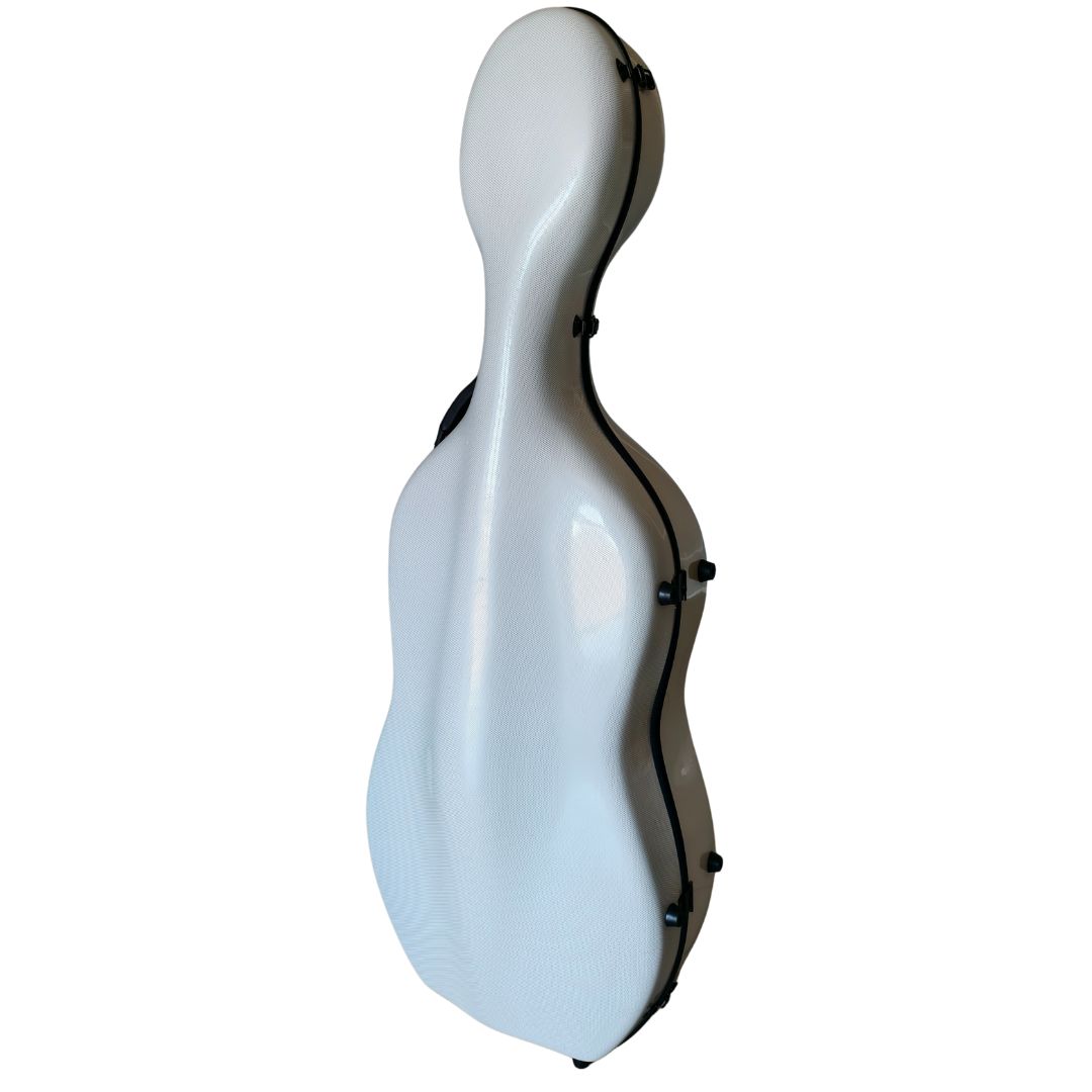 Estuche rígido ultraliviano para cello Blanco - Imagen 6
