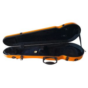 Alternative view of Estuche fibra de vidrio modelo Urbano naranja