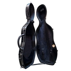 Alternative view of Estuche fibra de vidrio para viola color negro