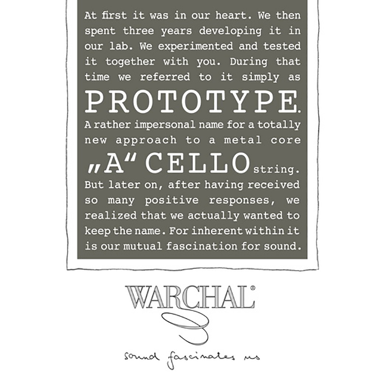 Cuerda de LA Warchal Prototype para Cello - Imagen 5