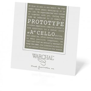 Cuerda de LA Warchal Prototype para Cello