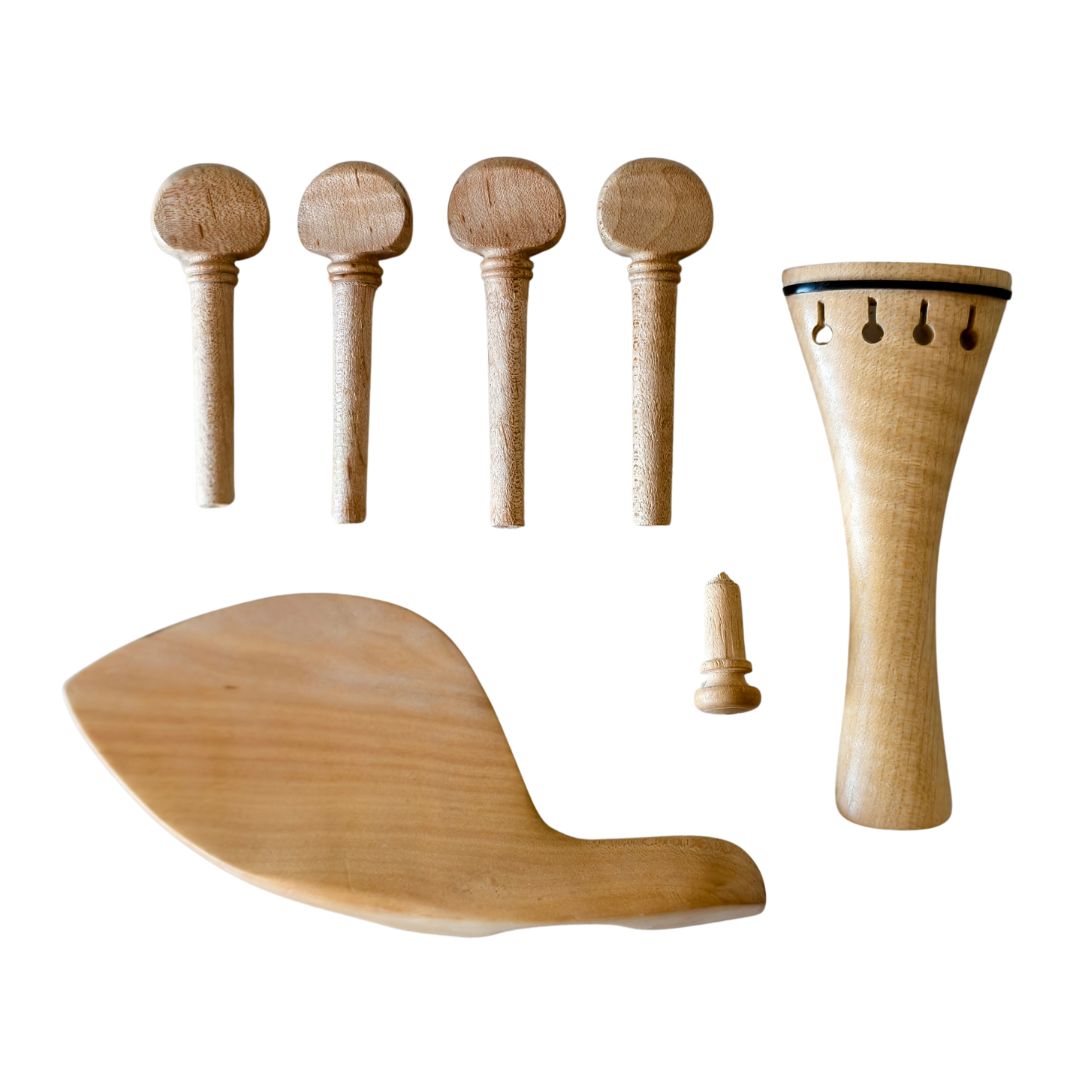 Set de accesorios de arce para violín