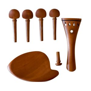 Set de accesorios de boj para violín