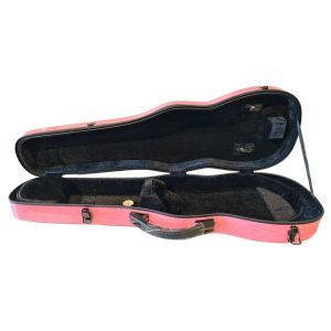 Alternative view of Estuche fibra de vidrio modelo Vanguardia color rosa