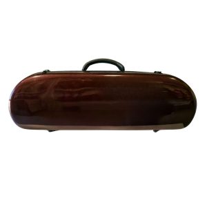 Estuche fibra de vidrio modelo Orquesta color púrpura oscuro