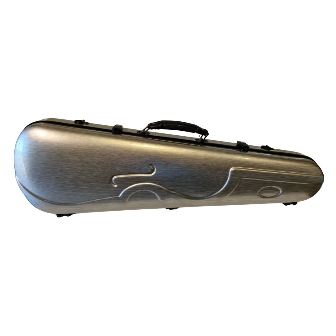 Estuche para violín modelo Sonata color gris metal - Imagen 3